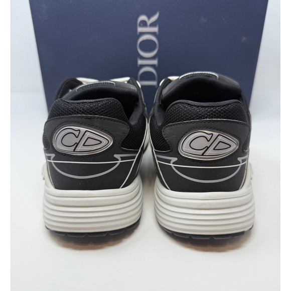 Dior B30 Sneaker Black White Size 11 US 44 EU - Picture 5 of 10